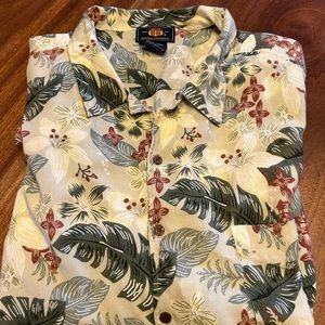 Route 66 3XL Hawaiian Shirt/ Rayon